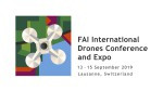 International Drone & Digital Aviation Conference 2019